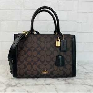 Coach Signature Zoe Carryall Satchel
